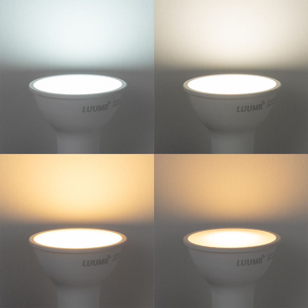 Smart inbouwspot wit IP44 incl. Wifi GU10 50mm - Dept