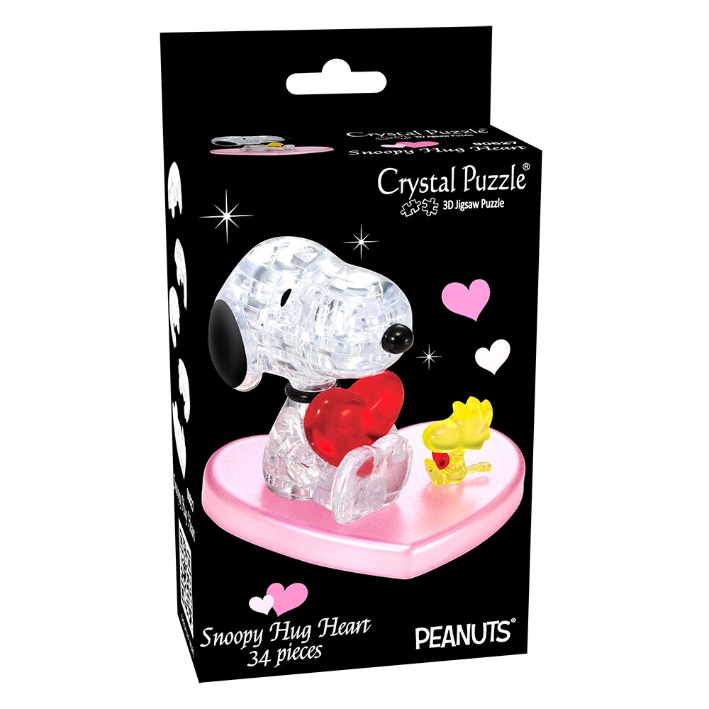 HCM Kinzel Crystal Puzzle Snoopy in Love