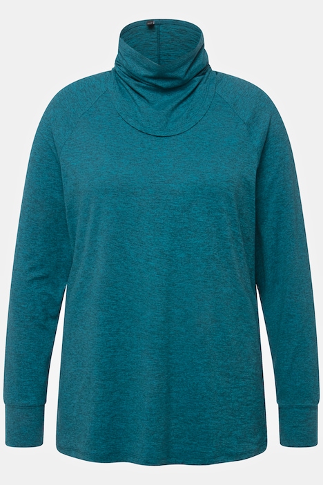 Sweater, Loop, Rundhals, Langarm, extraweich, Daumenloch