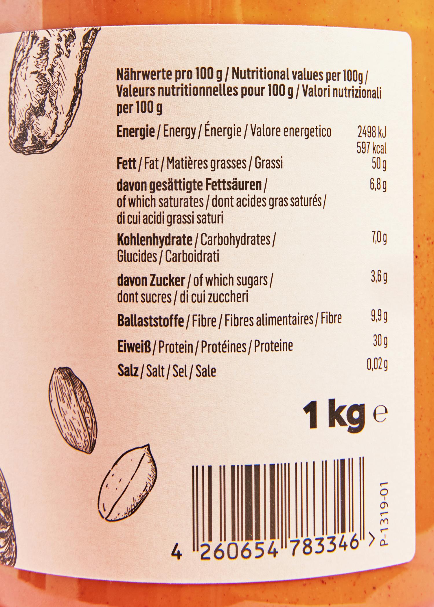 Erdnussmus 1 kg