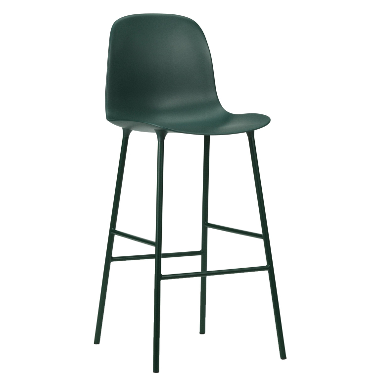 Normann Copenhagen Form Bar Chair barkruk 75cm groen