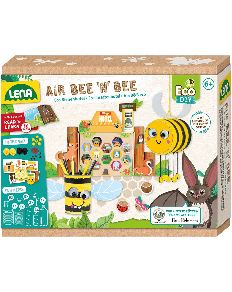 Bastelset ECO UPCYCLING - AIR BEE'N'BEE in bunt