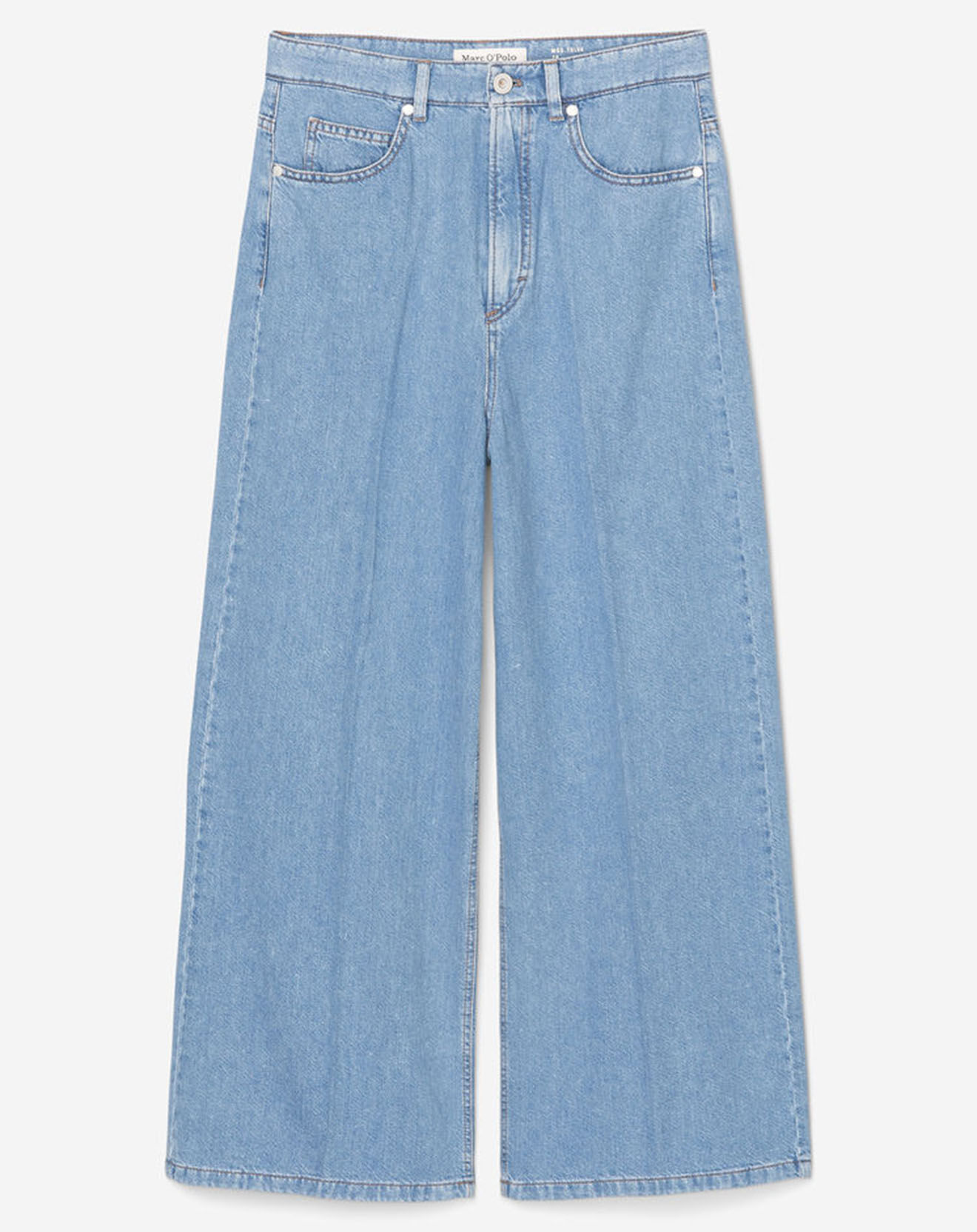 Marc O'Polo Jupe-Culotte en Jean Cropped bleu clair