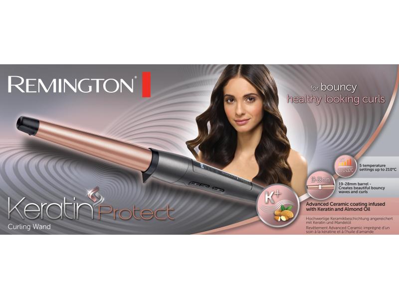 Remington Lockenstab CI83 V6 Keratin Protect Ø 19 - 28 mm Ondulierstab