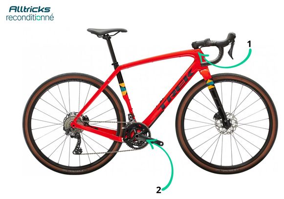 Gravel Bike Trek Checkpoint SL 5 Shimano GRX 11V 700 mm Rouge - Produit Reconditionné