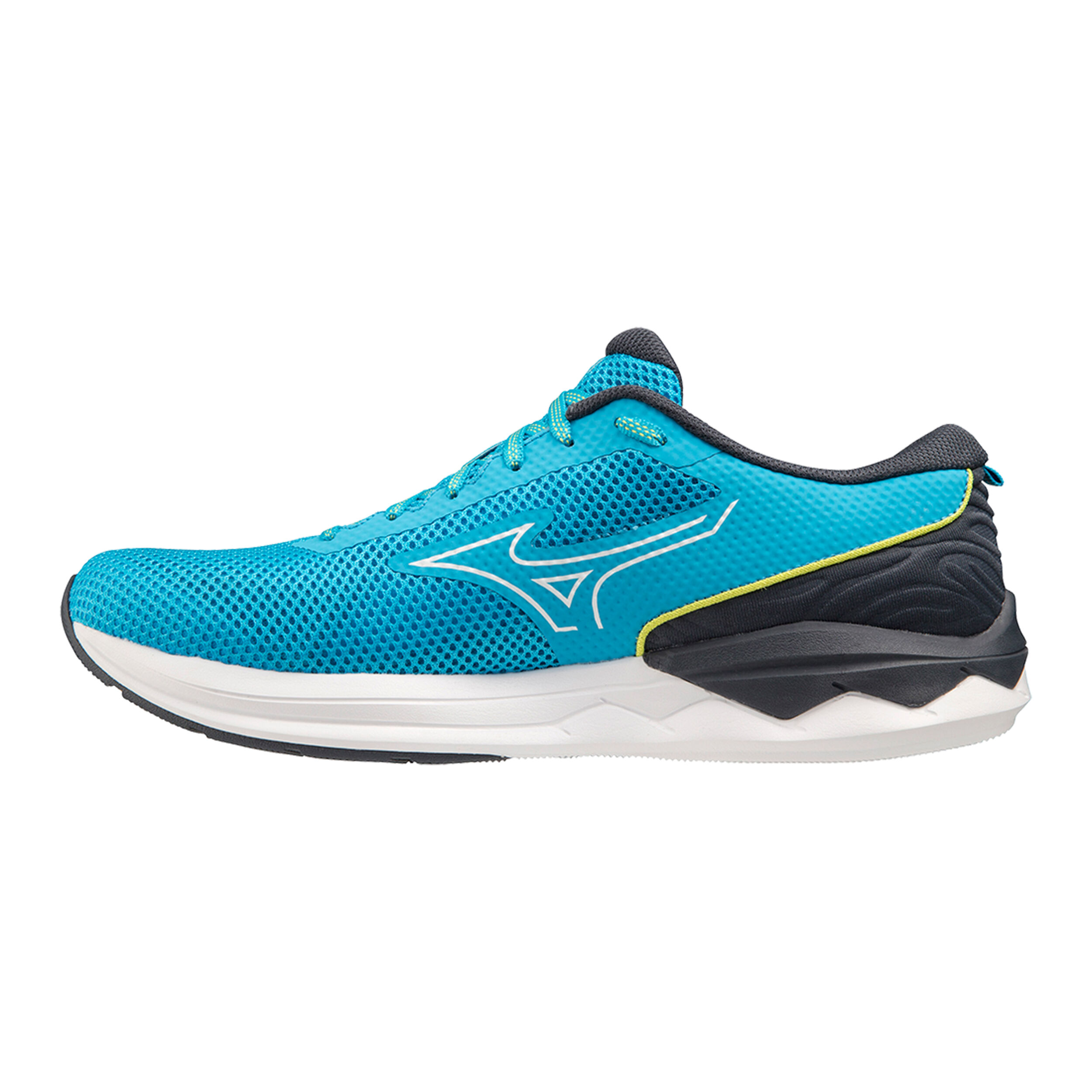 Mizuno Wave Revolt 3 Chaussure De Running Sans Stabilisateurs Hommes - Bleu Clair , Bleu Foncé
