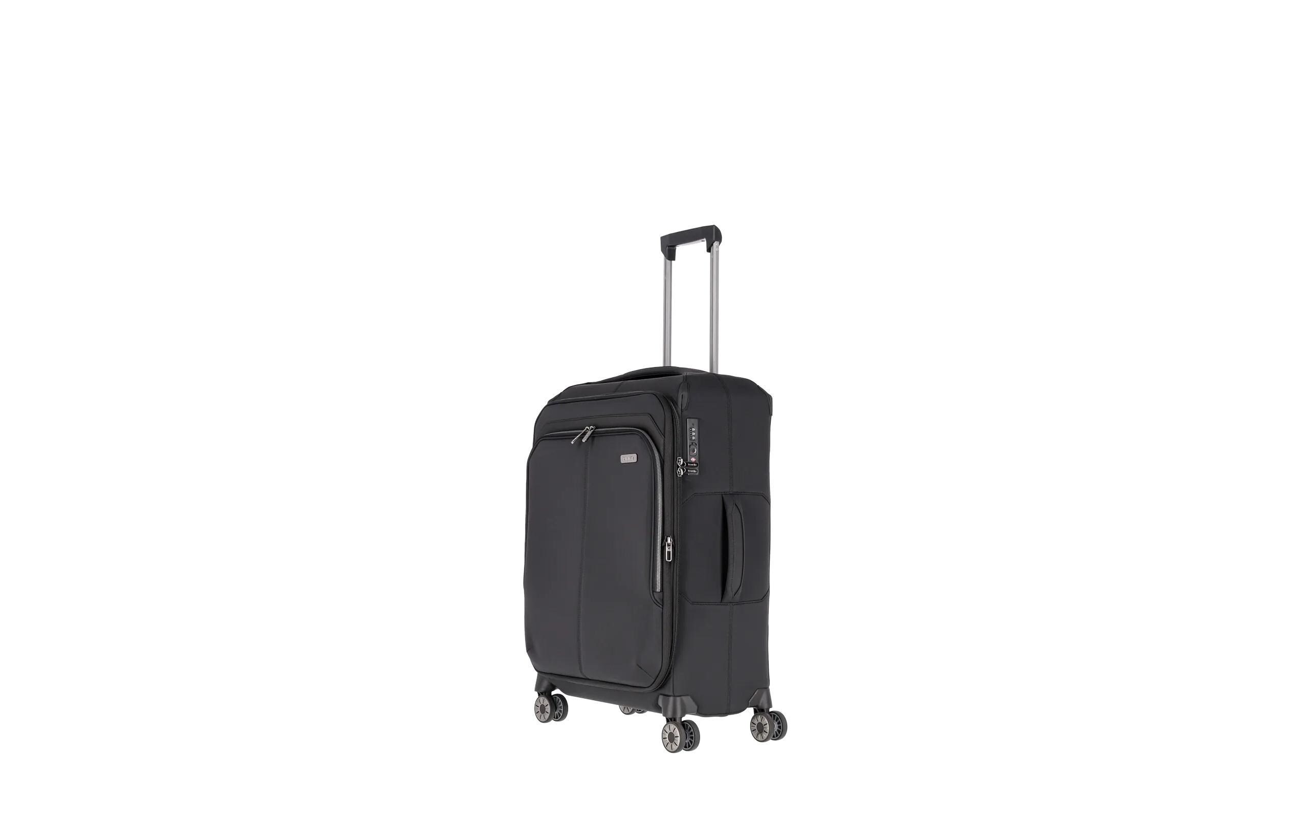 Priima Trolley M erweiterbar, Schwarz<br>Reisekoffer