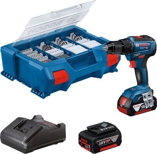 Bosch GSR 18V-55 Accu schroefboormachine in L-Case - 06019H5209