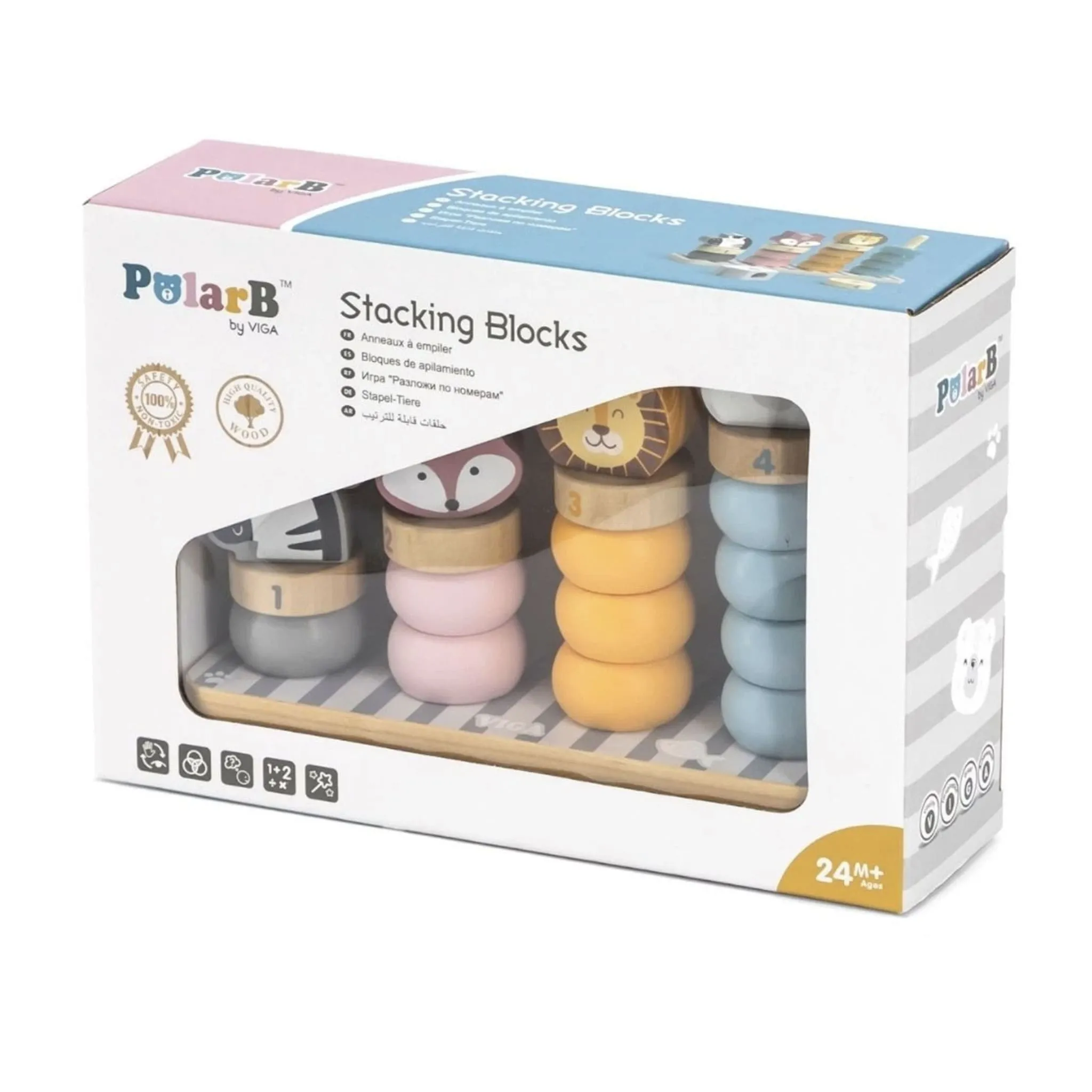 PolarB by Viga Blocs Empilables - Animaux