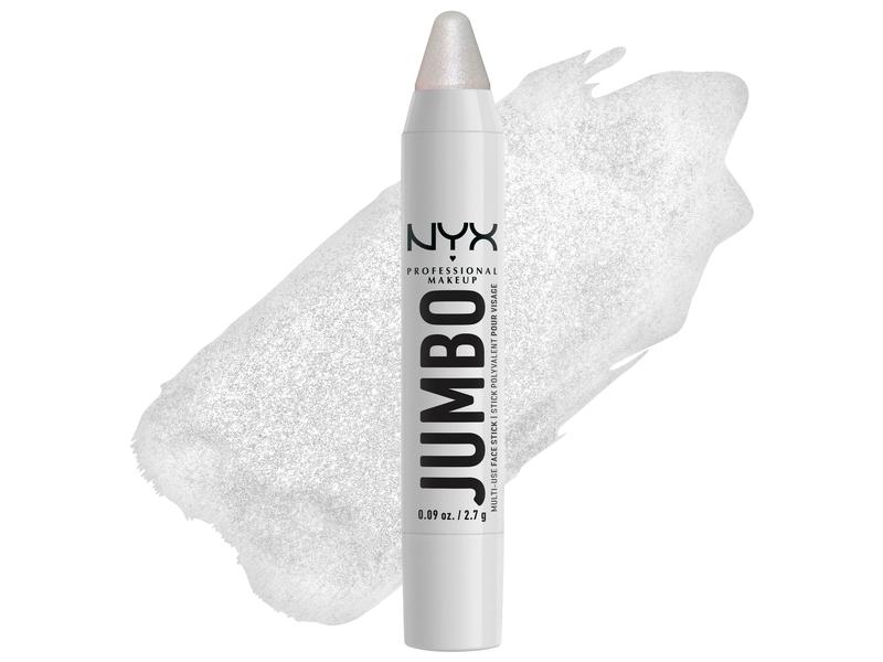 NYX Professional Makeup Highlighter Jumbo Vanilla Ice Cream Ein Multi Use Stick mit Perlmutt-Schimmer für den perfekten Glow