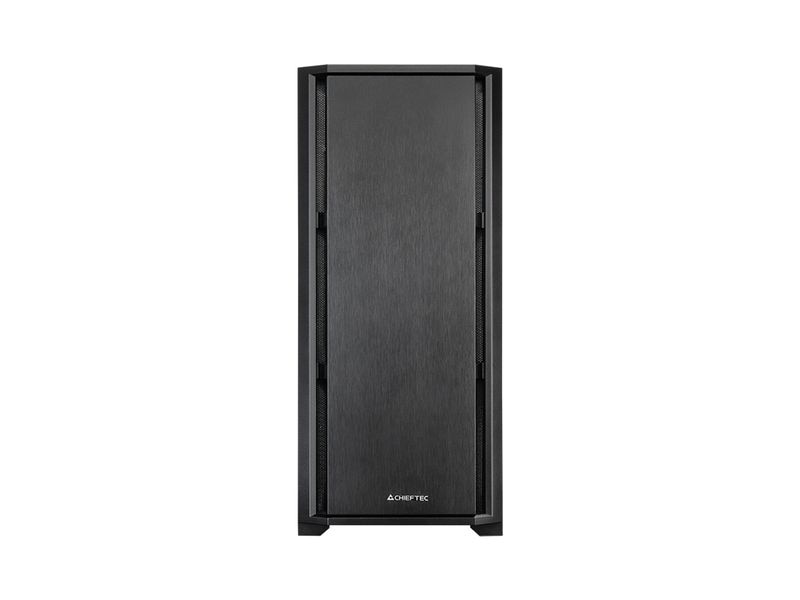 Chieftec PC-Gehäuse AS-02B-OP Kompaktes und elegantes Mid-Tower PC Gehäuse