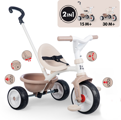 Smoby Be Move Trehjulssykkel, Beige