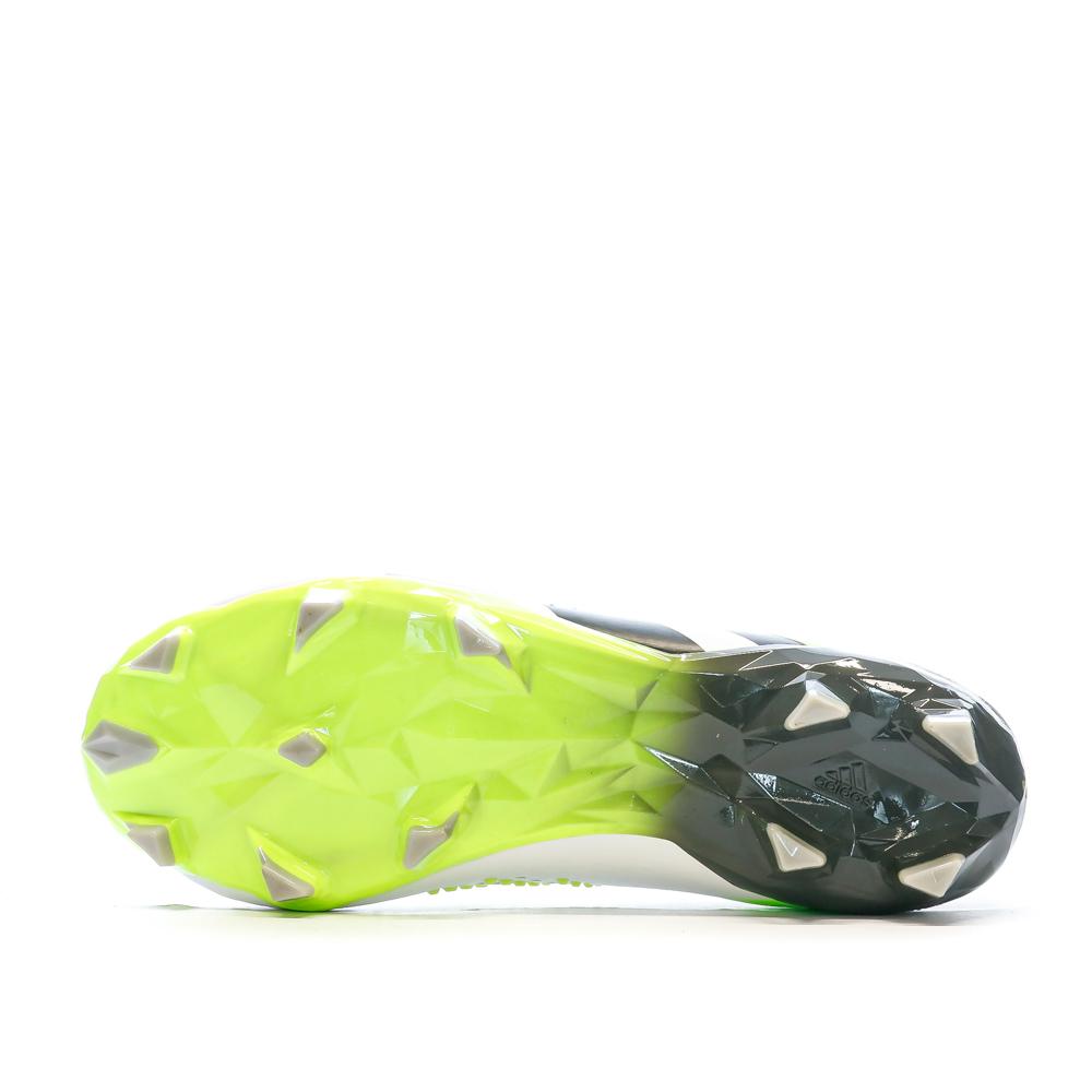 Adidas Chaussures de foot Blanc/Vert Homme Predator Accuracy.2 FG