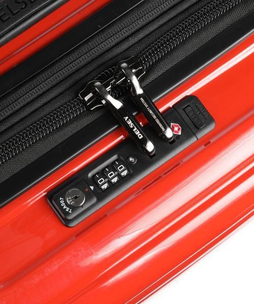 DELSEY PARIS Trolley - Intense Red - Polycarbonaat - 39L - 44L