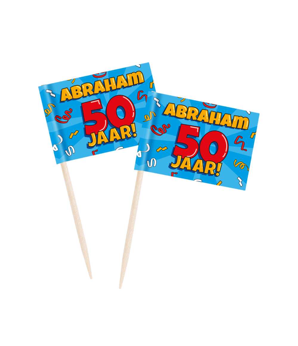 Abraham Cocktailprikkers 50st
