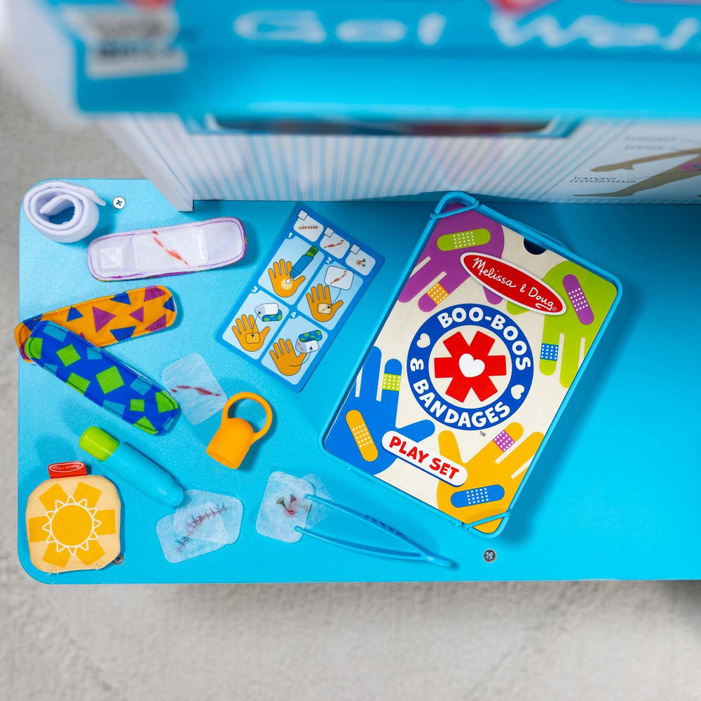 Køb Melissa & Doug Multifarvet Legesæt Pretend Play Set Boo-Boos & Bandages