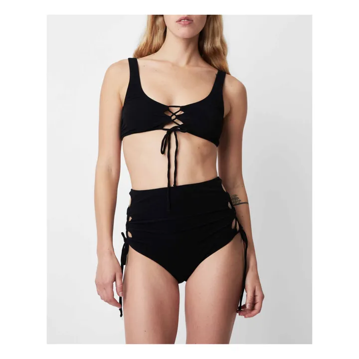 Roseanna Haut de Maillot Elie Smooth Matières Recyclées | Noir