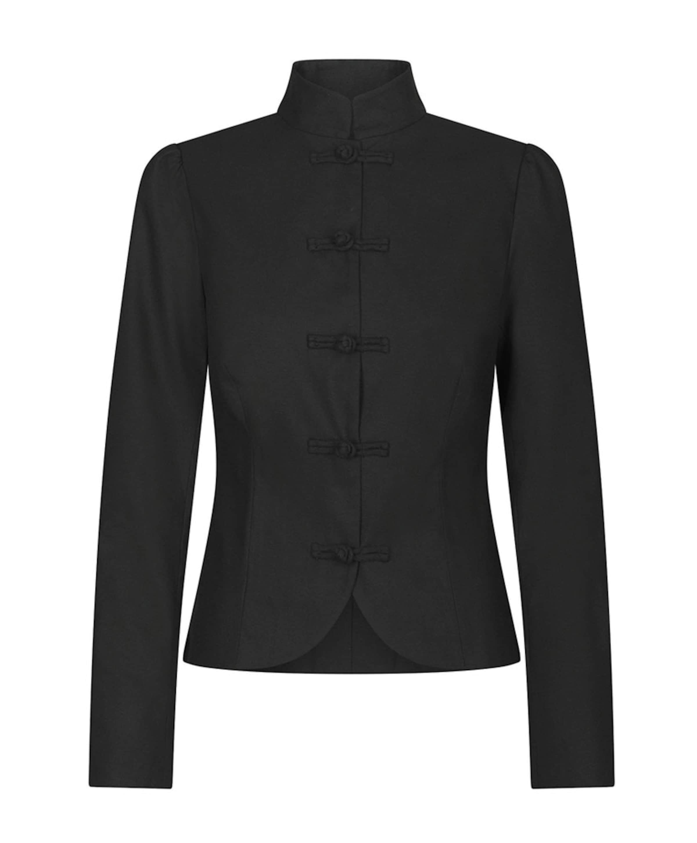 Neo Noir Dames jas zwart