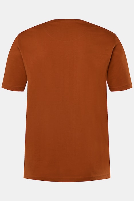 Men+ T-Shirt, Halbarm, Brustprint, bis 8 XL