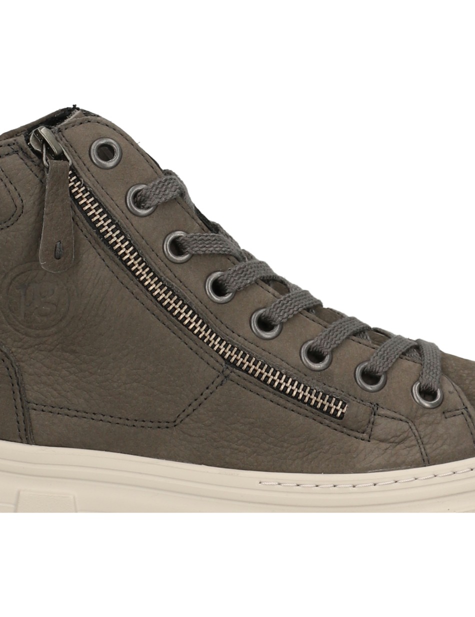 Nubukleder Sneaker Mid Cut