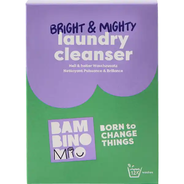 bright & mighty laundry cleanser Waschzusatz 12 WL