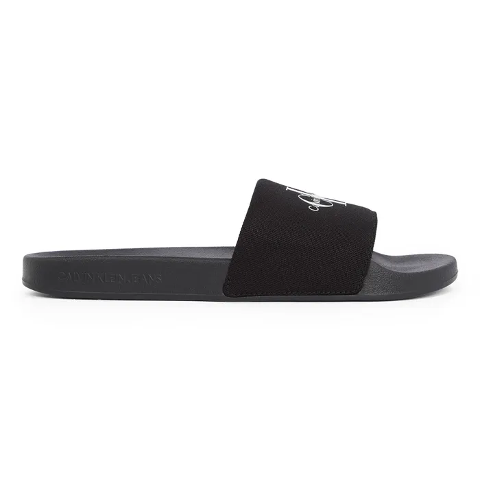 Calvin Klein Monogram Canvas Badslippers Heren