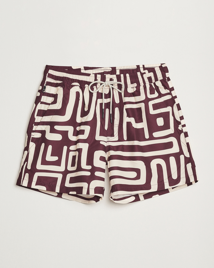 OAS Kalahara Swim Shorts Brown/Beige