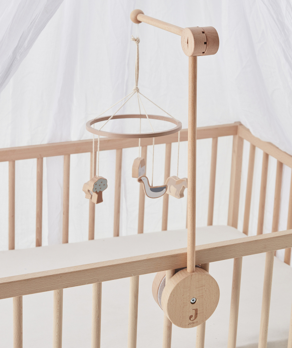 JOLLEINSUPPORT POUR MOBILE EN BOIS