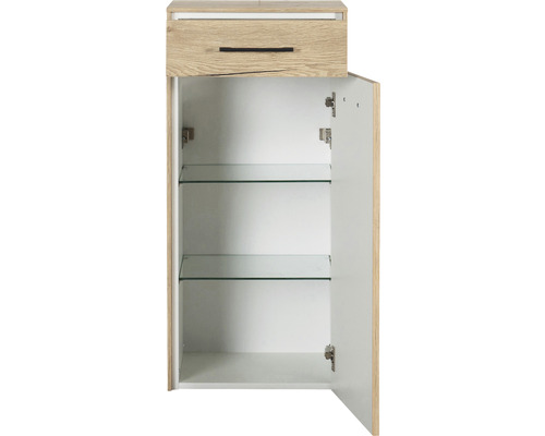 Highboard Marlin 3400 42 x 90,4 cm Eiken rechts