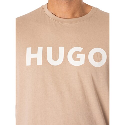 BOSS - Dulivio Camiseta Gráfica Beige