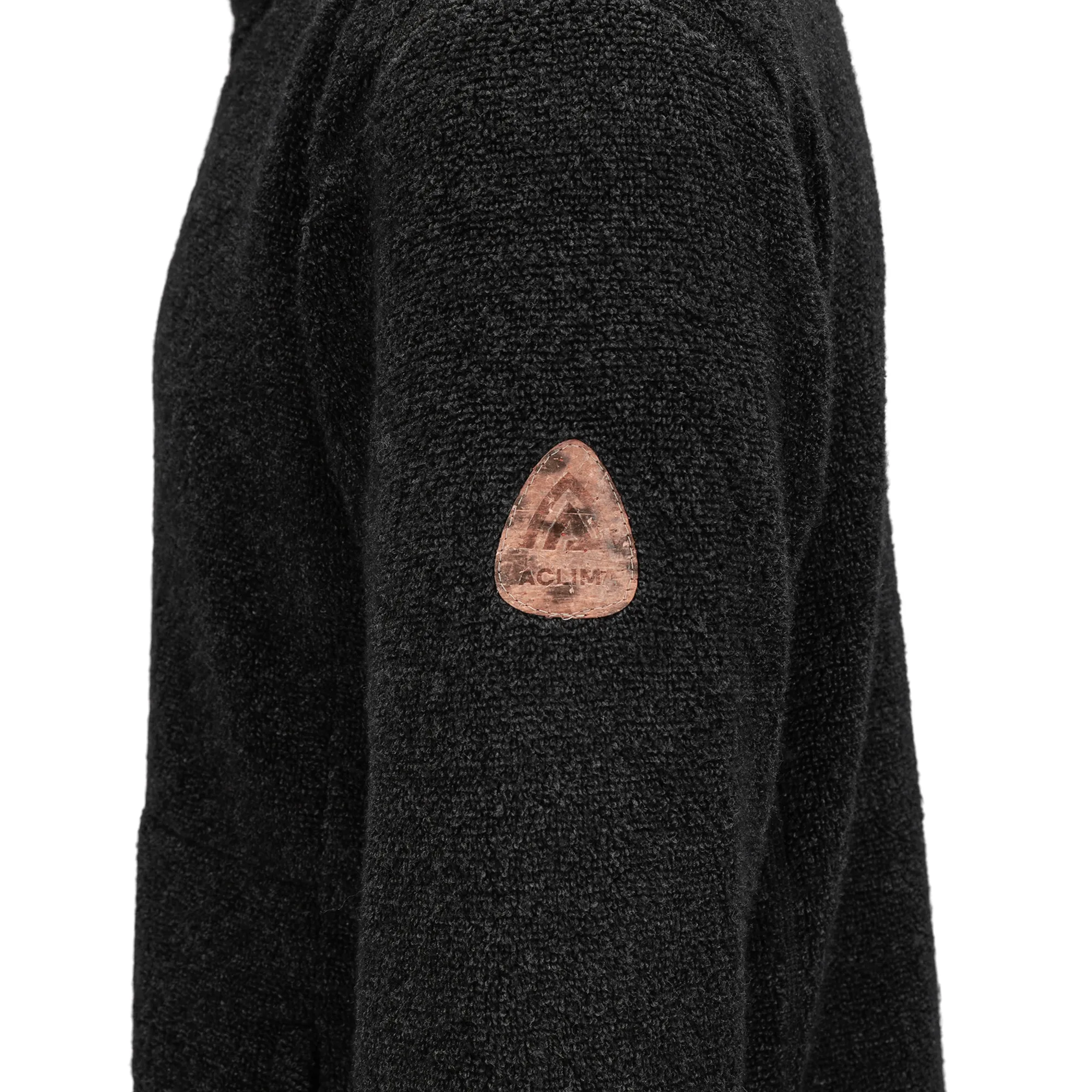 Aclima Reborn Terry Pullover U Dark Grey Melange
