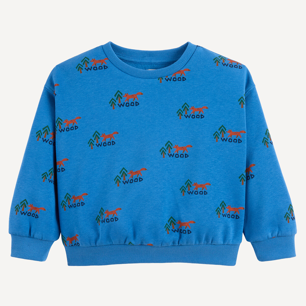 COLEÇÕES LA REDOUTE<br>Moletom estampado, gola redonda
