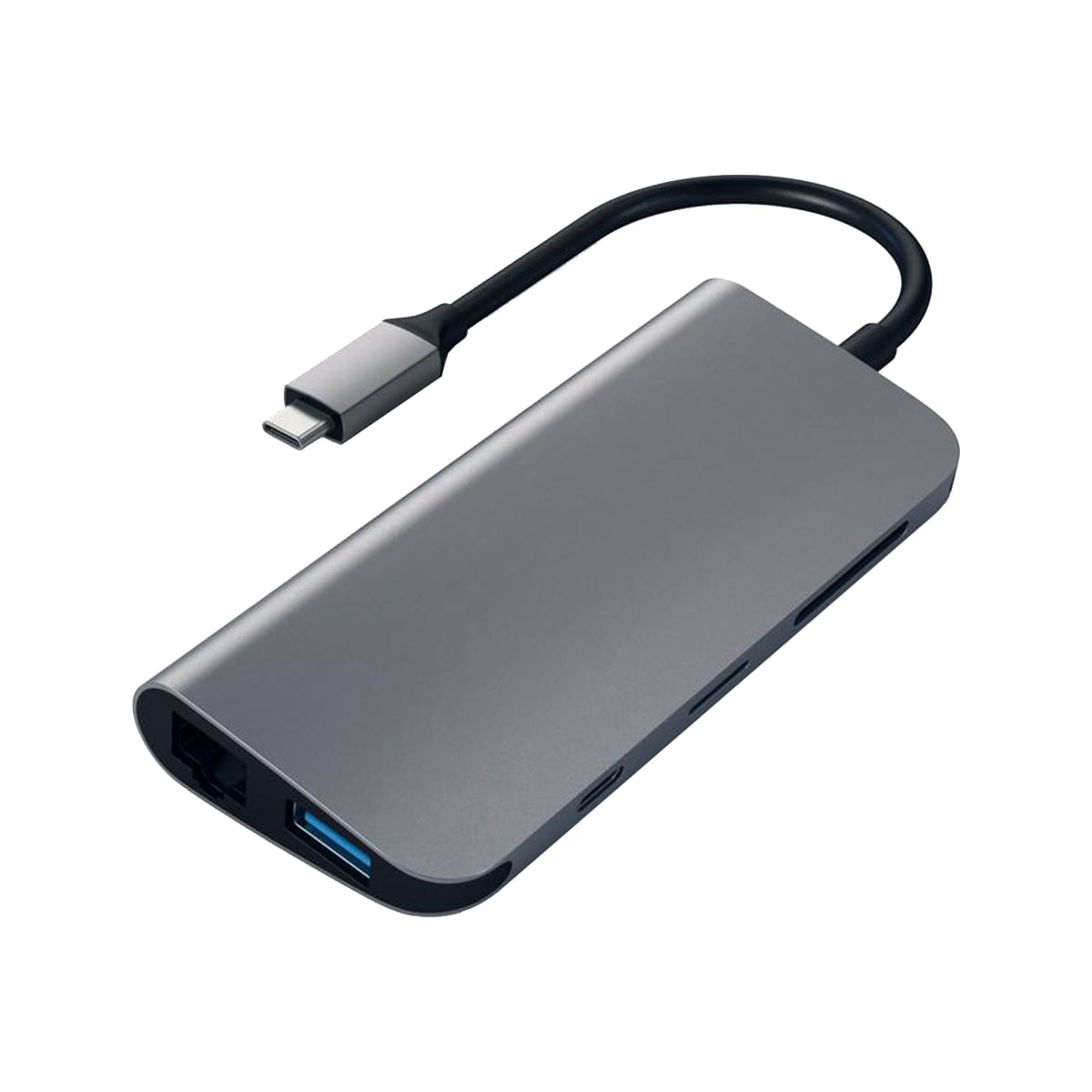 Satechi 9-in-1 USB-C hub (romgrå)