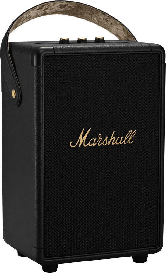 Marshall Tufton Black and Brass Enceintes Bluetooth portables