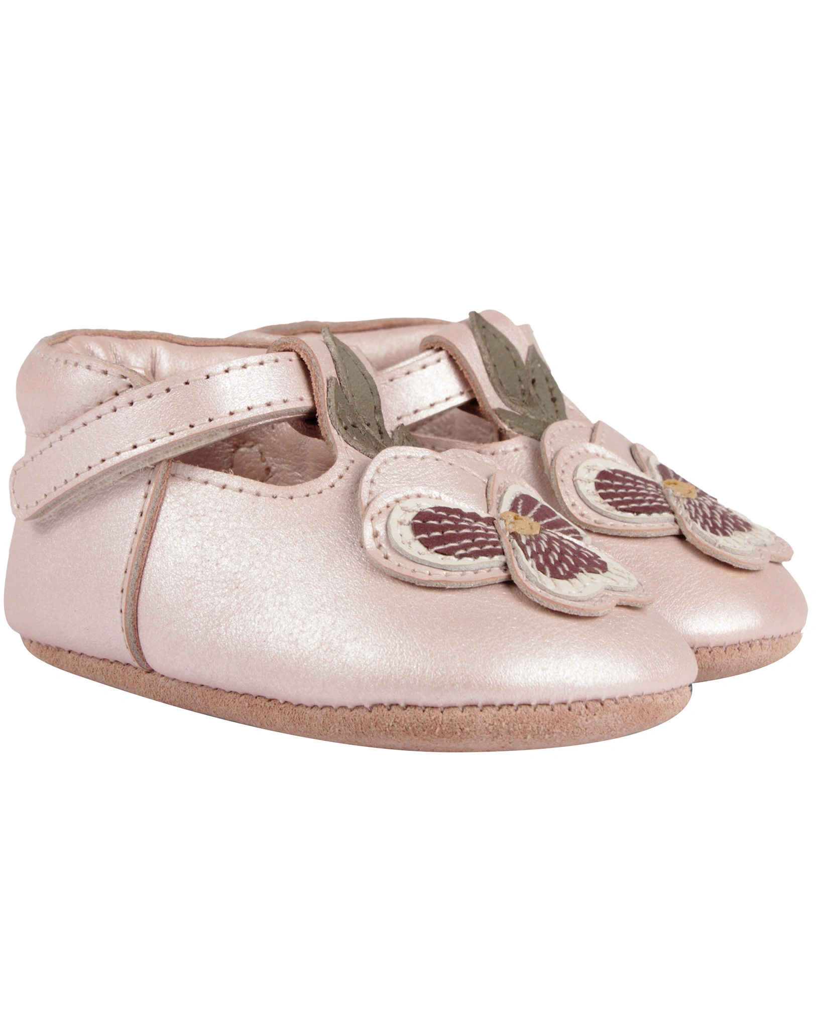 Spangenschuhe HEIDE - VIOLETTE  in rose metallic