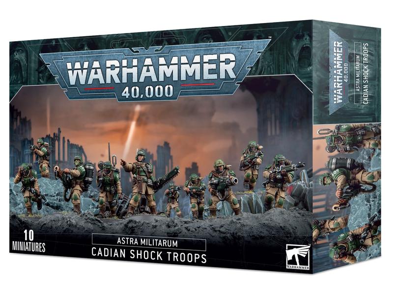 Games Workshop Figurenset Warhammer 40.000 Cadianische Stos Warhammer 40.000 Astra Militarum Miniatur