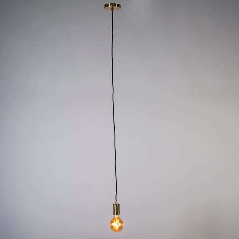 Moderne hanglamp goud - Facil 1