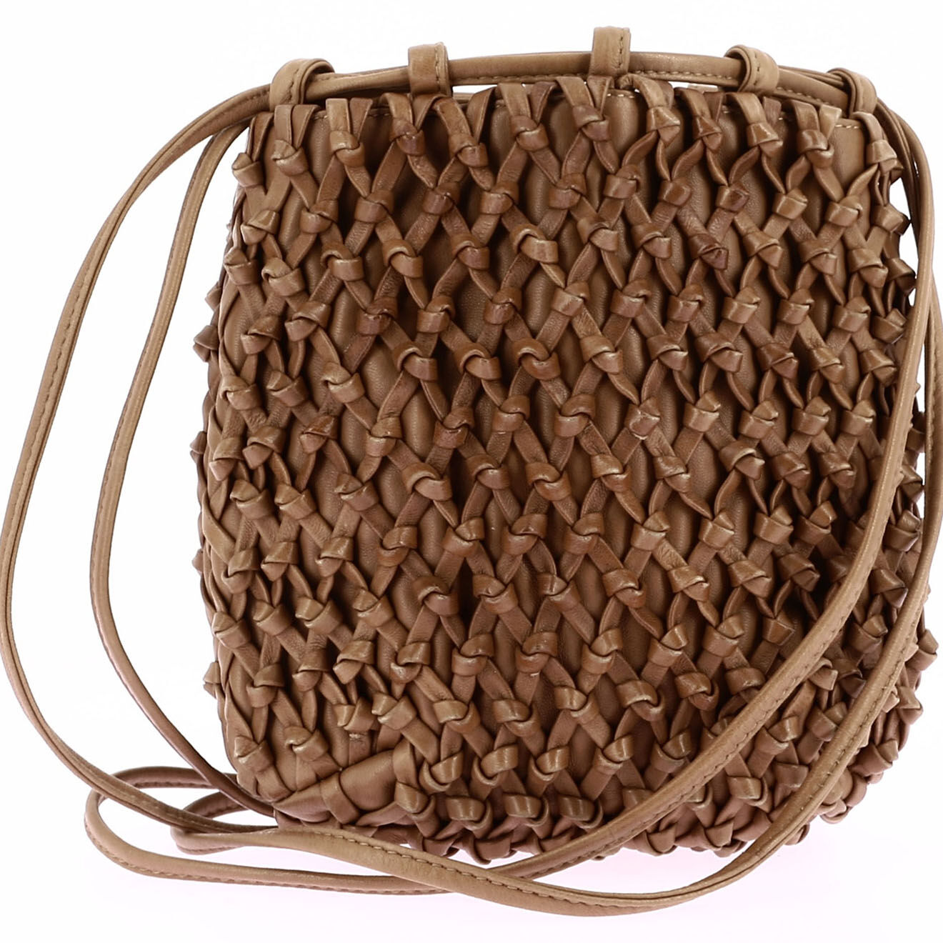 Chanel Sac bandoulière en Cuir marron - Très bon état - Longueur 17 cm