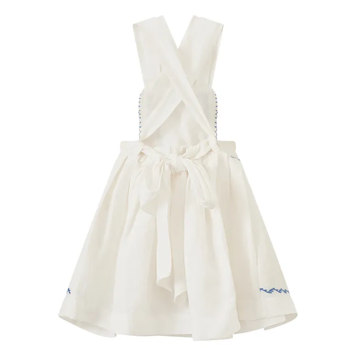 Caramel Robe Peppermint Bébé | Blanc