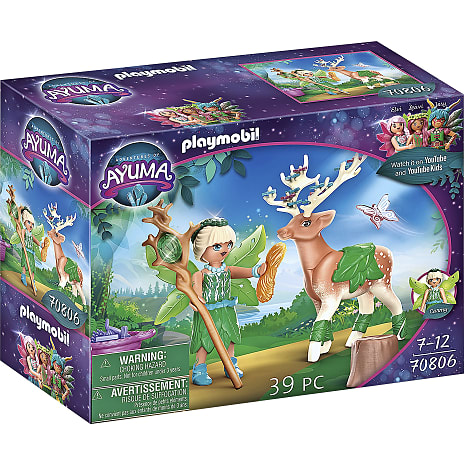 Playmobil Forest Fairy med totemdyr 70806