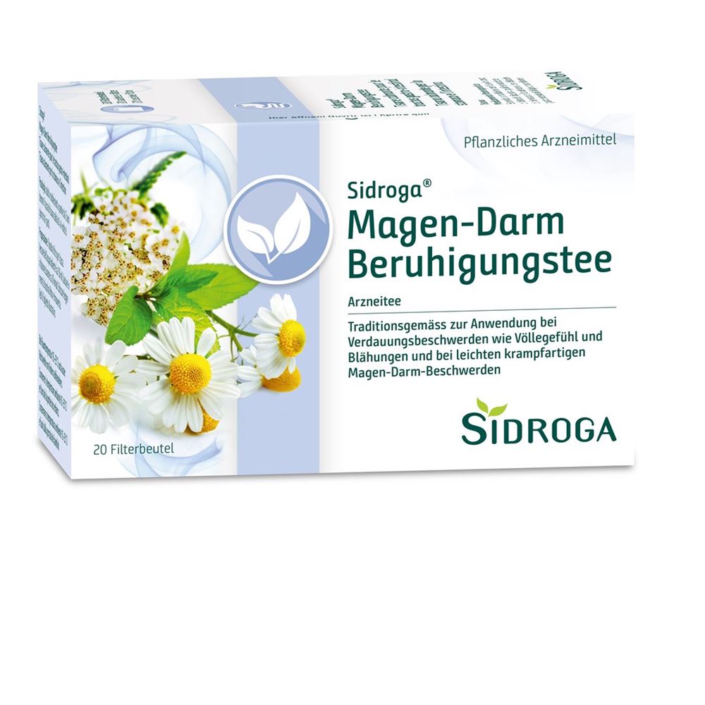 Sidroga Magen-Darm Beruhigungstee<br>20 × 2 g, Beutel, Arzneitee im Beutel
