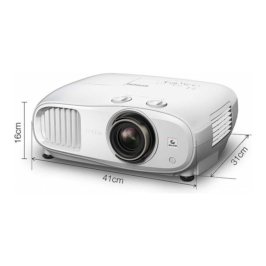 Epson EH-TW7100 - Tri-LCD 4K PRO-UHD - 3000 Lumens
