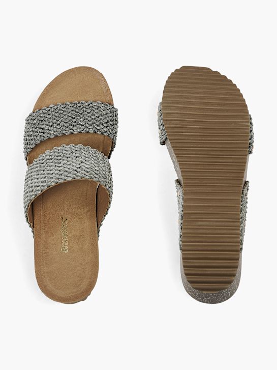 Graceland Sandalette Grau