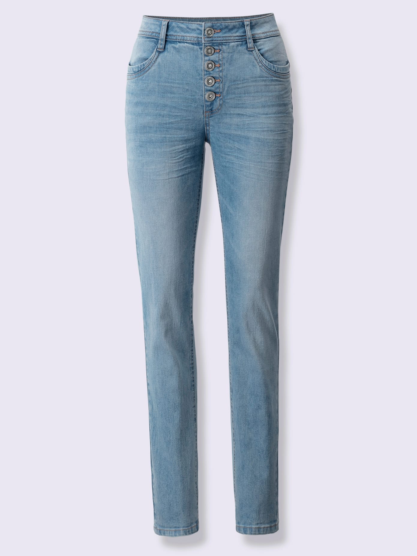 Jean push-up effet froissé tendance