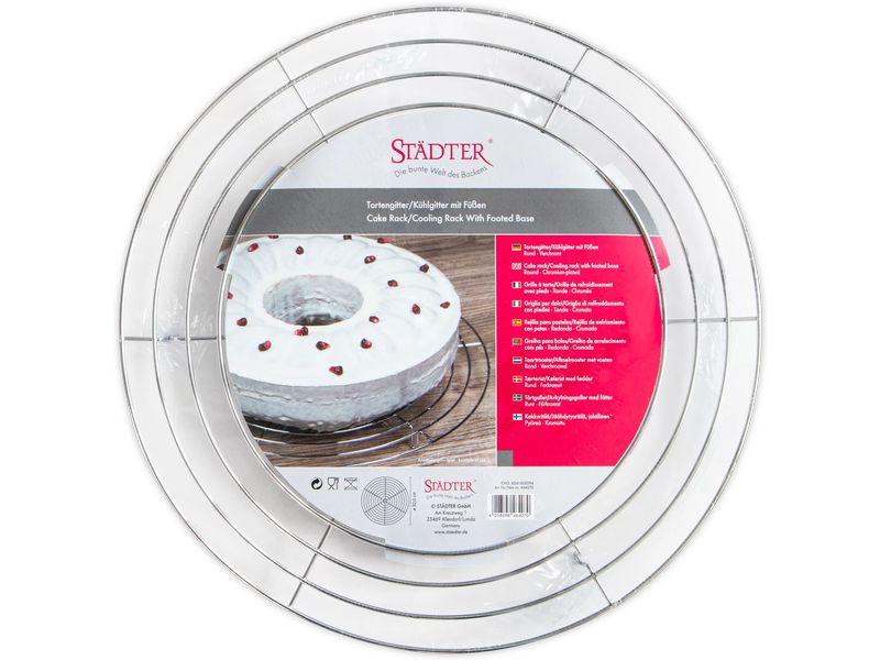 Städter Abkühlgitter Rund, 32 cm Tortengitter