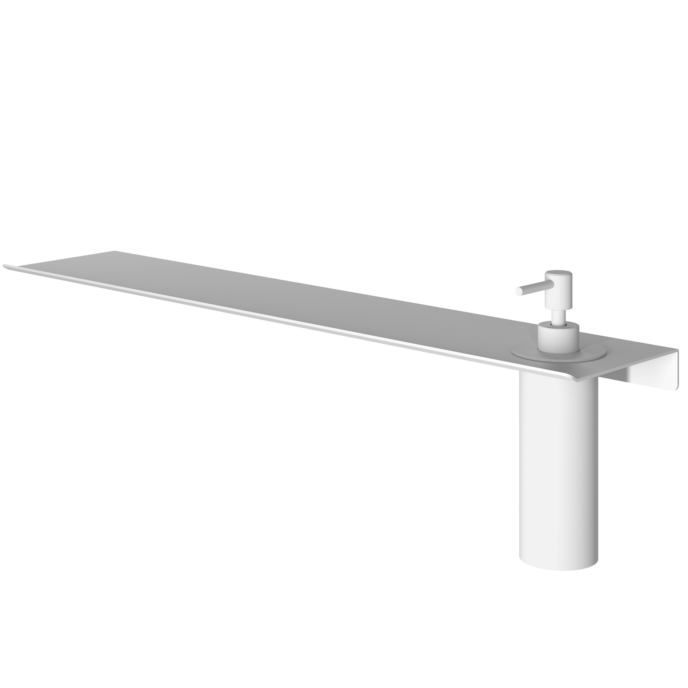 Hotbath &More zeepdispenser voor planchet wit