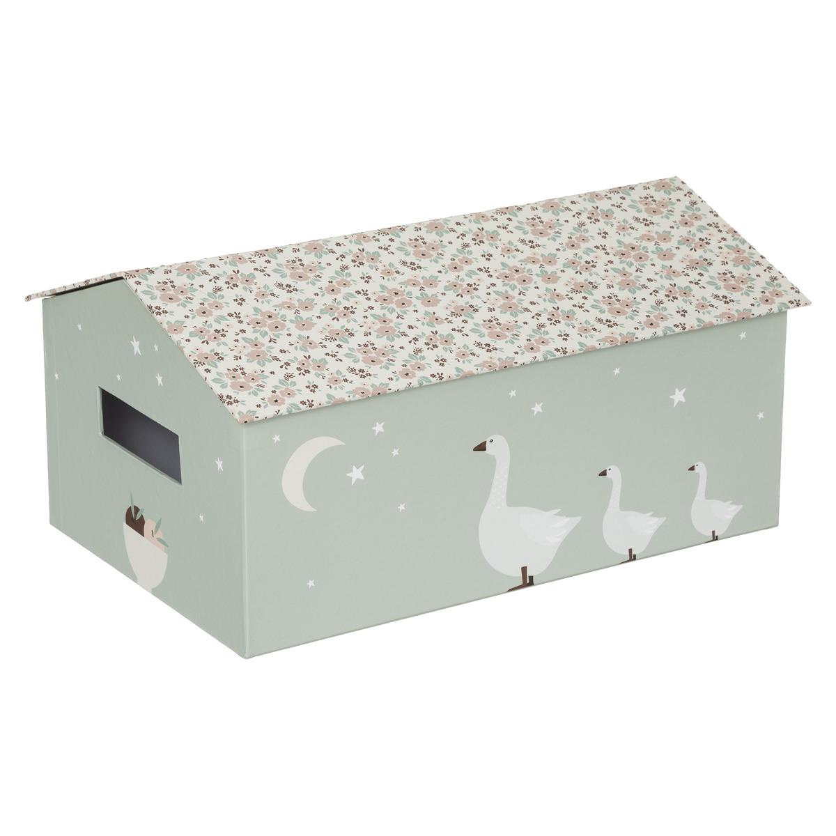 BOITE MAISON CAMPAGNE D.38.5X20X26.2CM