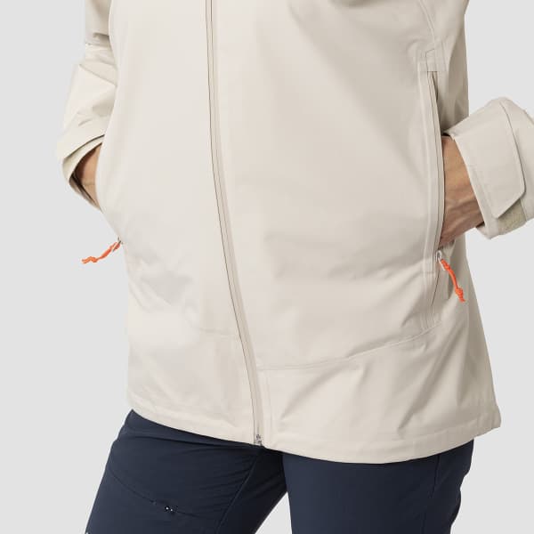 Veste randonnée SALEWA PUEZ GTX-PAC JACKET W OATMEAL