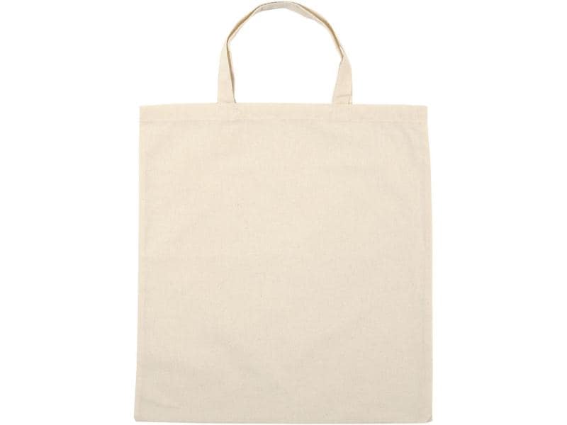 Creativ Company Stofftasche 38 x 42 cm 5 Stück, Beige Company Tragetasche aus Baumwolle