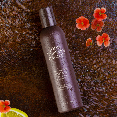 John Masters Organics Shampoing quotidien agrumes & géranium